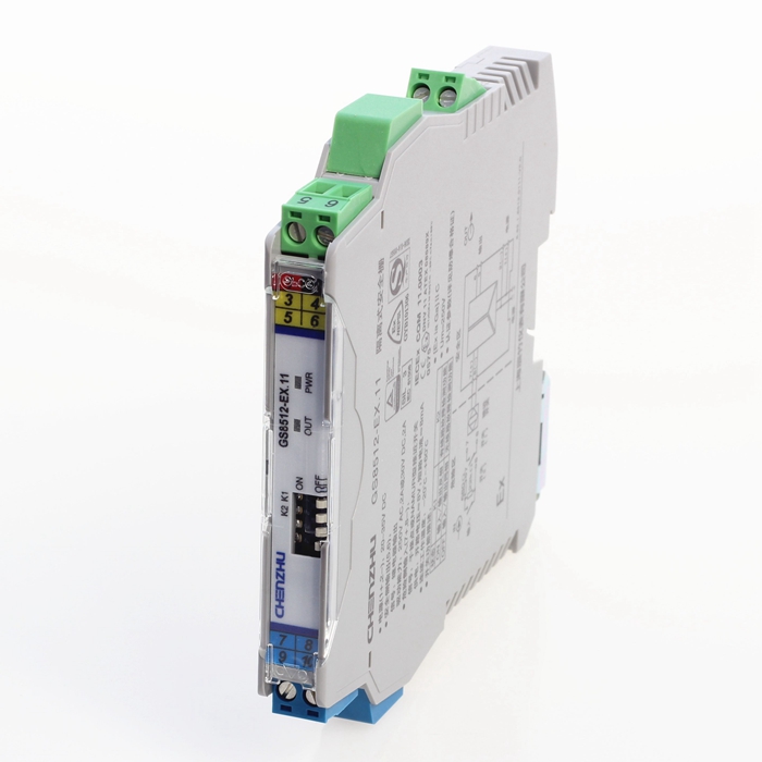 一進一出 開（kāi）關量輸入，繼（jì）電器輸出（chū）隔離式安全柵